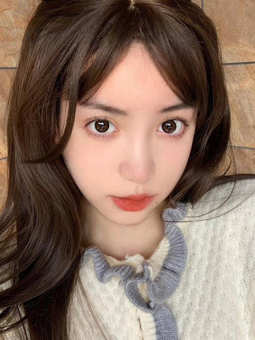 <月抛中直径>Lillilly-雾面奶咖14.2mm【月抛0-1000度 含525/575】【缺货度数】 商品图2