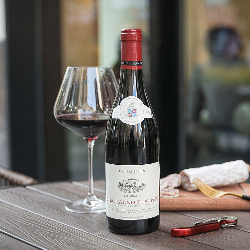 法国佩兰家族教皇新堡希娜红葡萄酒 2021 Famille Perrin Les Sinards Rouge Châteauneuf du Pape AOC