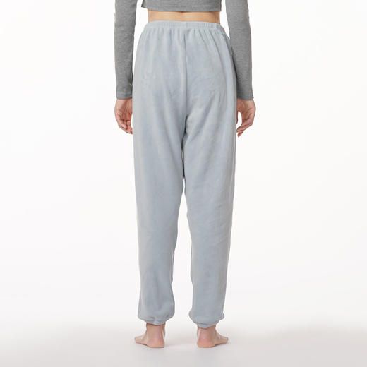 都市丽人舒适外出女士纯色家居裤双面摇粒绒厚家居服单条裤睡衣LH28A2 商品图2