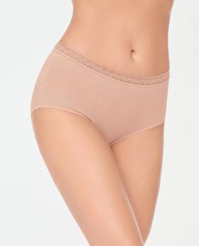 5F AIMER 爱慕22SS螺纹高腰内裤