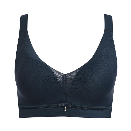 都市丽人舒软挺塑轻塑BC杯调整型文胸锁边薄3/4杯塑身文胸四排扣树脂胶圈LJ22H7 商品图4