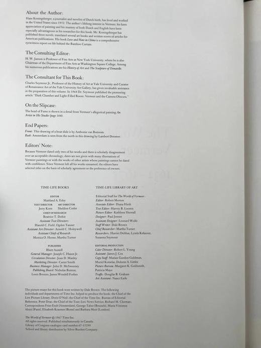 维米尔的世界（1967） 百余幅插图 精装大16开 商品图3