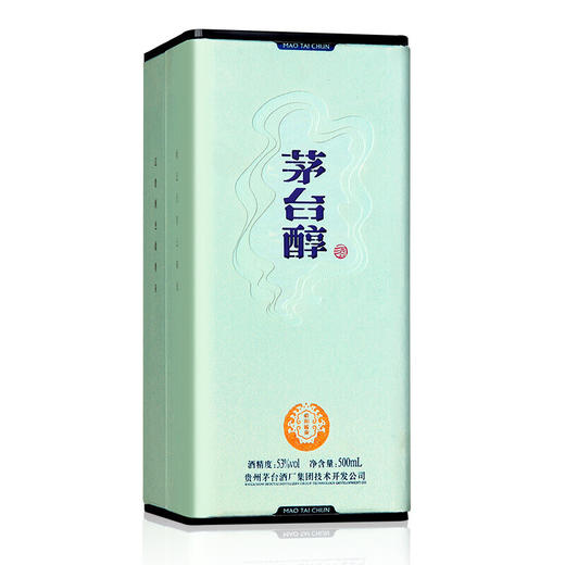 茅台醇天青 53度酱香型白酒500ml 商品图3