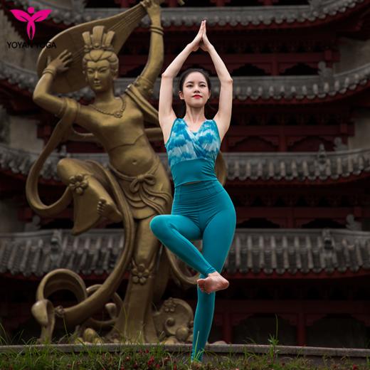 悠妍瑜伽服背心套装BX22133+KZ02270/KZ22212 商品图0