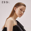 ZENGLIU高级感优雅仿珍珠耳环女连排耳钉气质法式百搭网红耳饰品 商品缩略图2