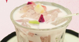 缤纷扁桃仁凉粉