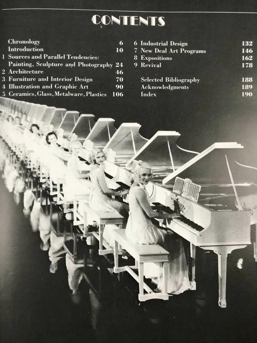 美国装饰派艺术图集 约200幅插图 精装大16开 商品图5