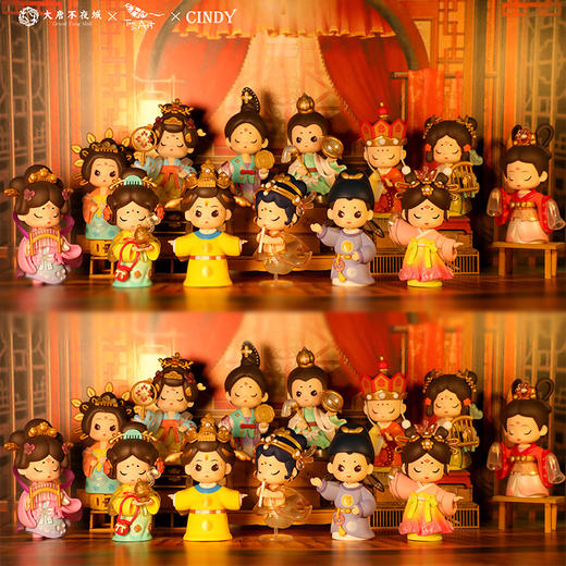 【大唐盛世】遇见长安系列，青壹坊×大唐不夜城大唐盛世盲盒 商品图4