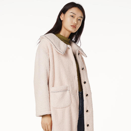 都市丽人生活家居女士法兰绒单件袍珍贝绒厚家居服单件袍睡衣LH27A3 商品图1