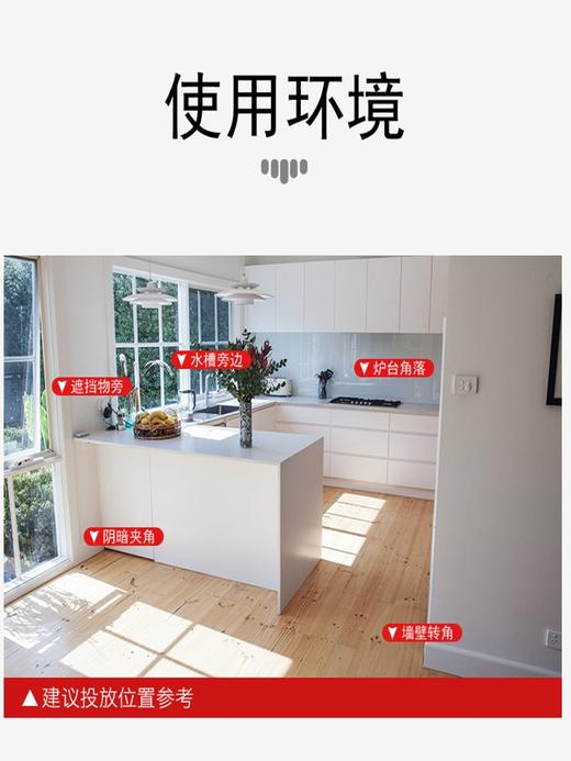 【取代传统蟑螂药 安全防触碰】日本小黑屋小强蟑螂药家用无毒一窝全窝端绝杀大小通杀强力一扫净 商品图4