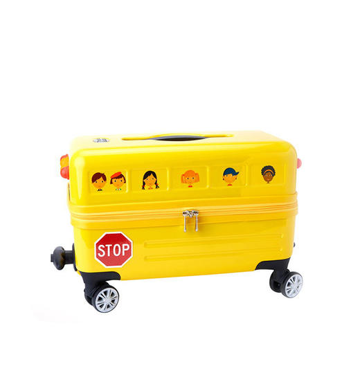 美国travel buddies儿童拉杆箱宝宝可坐可骑时尚万向轮静音行李箱17寸 商品图3