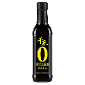 千禾零添加酱油生抽500ml/瓶
