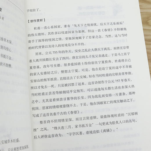 中国美古诗词 中国古诗词诗词大会精选诗词歌赋书籍古诗诗经 商品图3
