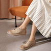 西村名物22秋季新款软底软面舒适女鞋休闲一脚蹬中跟单鞋11031 商品缩略图1