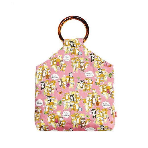 HUJI祤集Amber手提包插画柴柴柴犬 商品图3