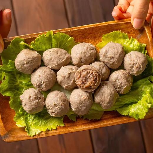 【斌哥优选】潮汕牛肉丸，手工捶打，扎实有劲。火锅菜。 商品图1