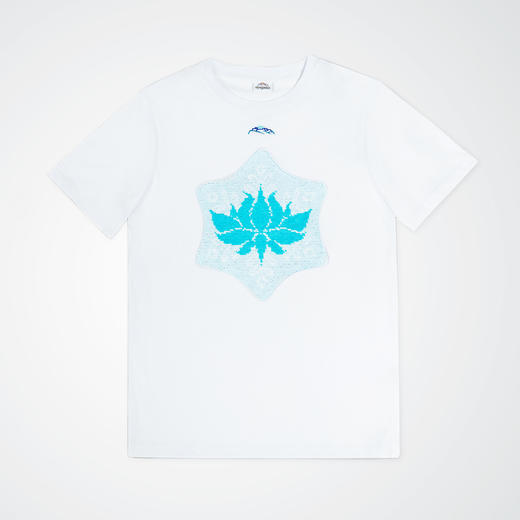 布达拉宫雪花系列珠片T恤衫 商品图0