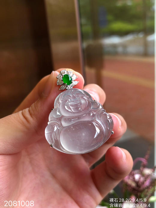 2081008，玻璃佛公吊坠，82999 商品图3