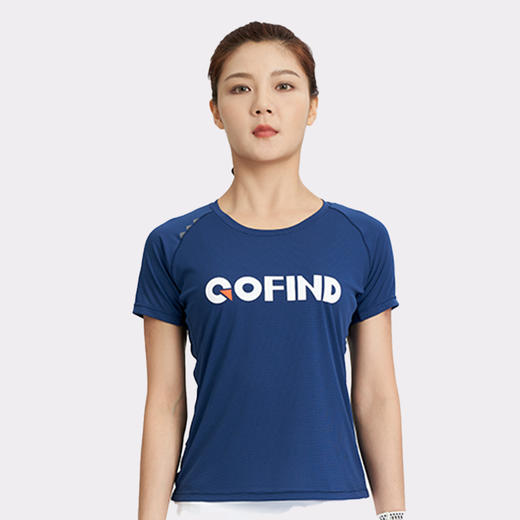 【价值169元|可积分兑换】果凡云感科技系列女士裸感速干运动跑步瑜伽短T恤短袖GTA12134 商品图4