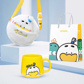 子母包*1+萌宝鸭柠黄马克杯*1+纸袋