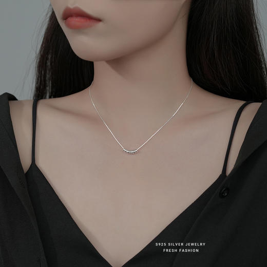 【转运珠】子佩集S925银转运珠子细项链【ZYXS-A2509】2208 商品图1