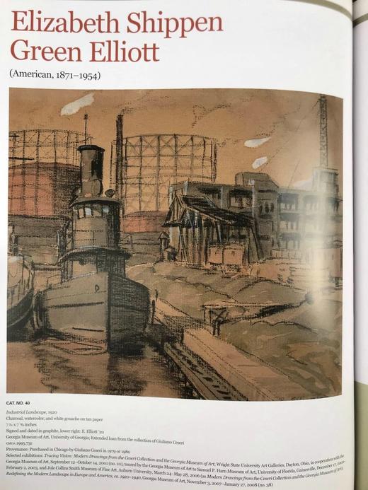 乔治亚艺术博物馆现代绘画图集 约百余幅插图 精装大16开 商品图10