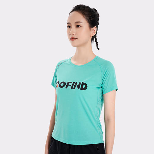 【价值169元|可积分兑换】果凡云感科技系列女士裸感速干运动跑步瑜伽短T恤短袖GTA12134 商品图9