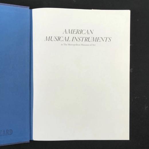 美国乐器图集（馆藏内衬页遗失）  281幅插图 精装16开 商品图3