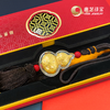  足金999黄金吉祥如意葫芦挂件 商品缩略图1