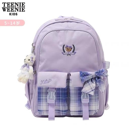 天空之城-TEENIE WEENIE KIDS-3-6年级的双肩包（薰衣草紫/浅蓝） 商品图3