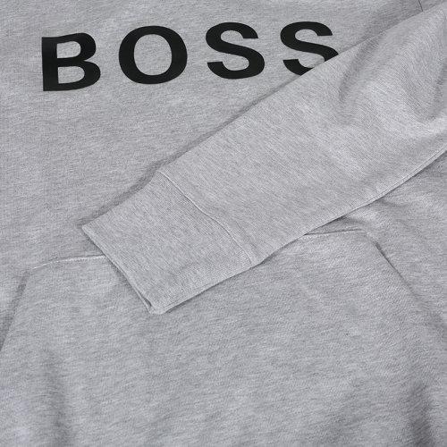 HUGOBOSS/雨果博斯 男卫衣 男士LOGO图案棉质连帽长袖卫衣运动衫 50432386 商品图3