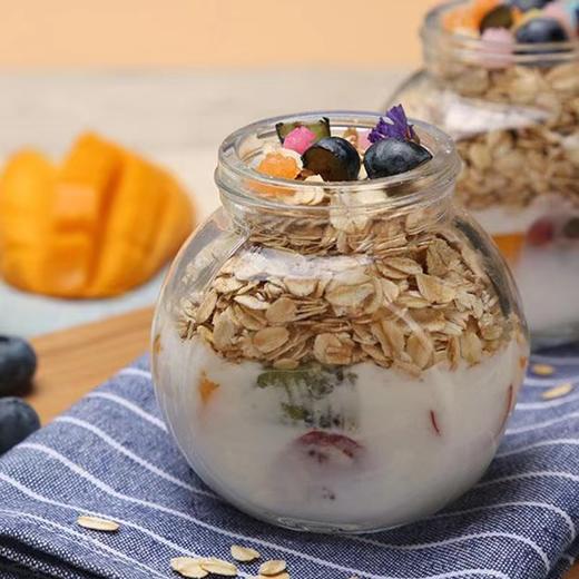 【阴山优麦·有机纯燕麦片】875g（35gx25小袋）麦香浓郁 商品图3