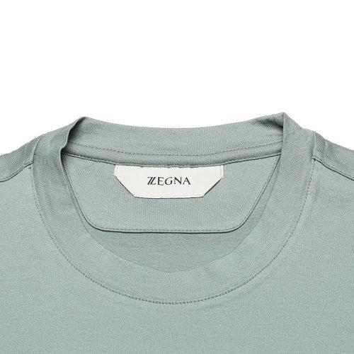 Z ZEGNA/杰尼亚 2021款 男士短袖T恤 男士棉质圆领短袖T恤 VW372 ZZ650Y 商品图2