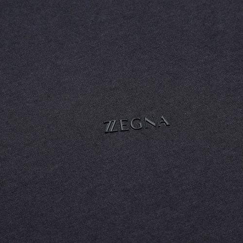 Z ZEGNA/杰尼亚 2021款 男士短袖T恤 男士棉/莫代尔纤维圆领短袖T恤 VW351 ZZ680 商品图3