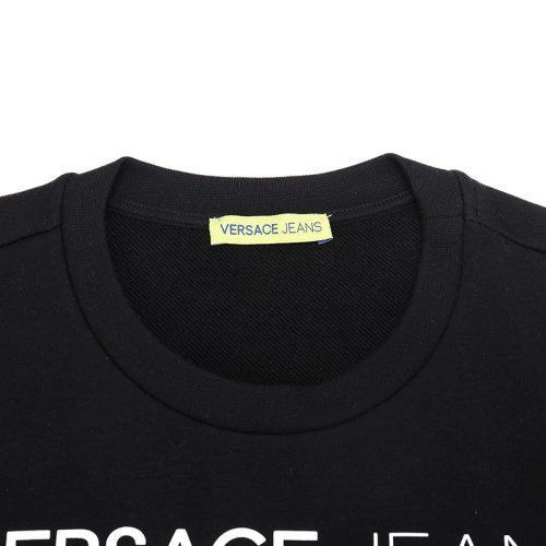 VERSACEJEANSCOUTURE/VERSACEJEANSCOUTURE 男卫衣 棉质圆领长袖卫衣运动衫 B7GSA7FV 30162 商品图7