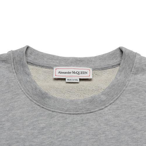 Alexander McQueen/亚历山大麦昆 2021款 男卫衣 男士棉质圆领长袖卫衣运动衫 662578 QRZ71 商品图7