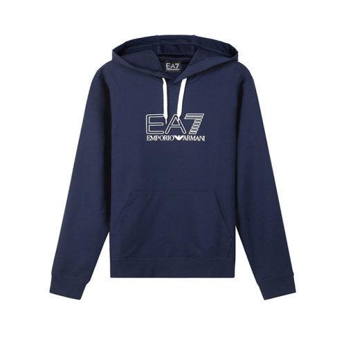 EA7阿玛尼【22春夏新款】男士棉质连帽长袖卫衣运动衫 3LPM62 PJ05Z 商品图10