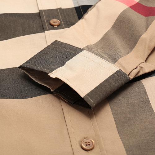 BURBERRY/博柏利  男士长袖衬衫 男士棉质长袖衬衫 80102131 商品图4