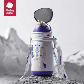 Babycare霸王龙托比保温杯太空恐龙款-450ml-卡塔白-316
