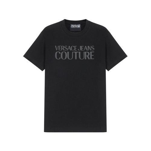 VERSACE JEANS COUTURE/VERSACE JEANS COUTURE 范思哲 2021款 男士短袖T恤 男士棉质圆领短袖T恤 B3GWA7TA 30454 商品图5