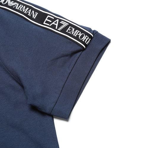 EA7阿玛尼【22春夏新款】男士LOGO系列棉质圆领短袖T恤 3LPT18 PJ02Z 商品图13