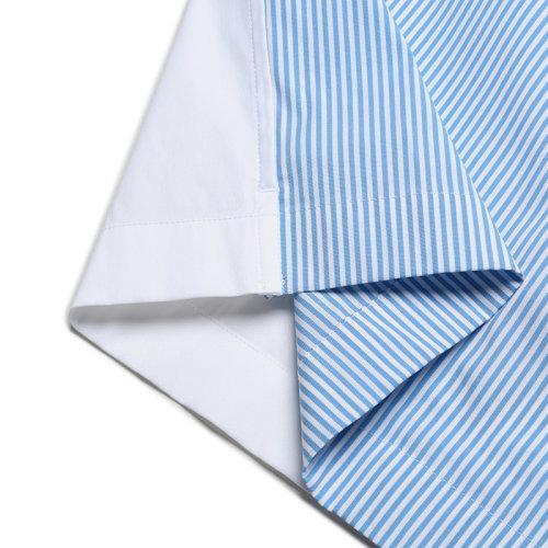 PRADA/普拉达【22春夏新款】男士棉质Double Match宽松版休闲短袖衬衫 UCS406 10HH S 212 商品图4