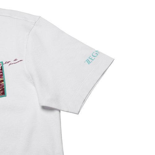 Z ZEGNA/杰尼亚 2021款 男士短袖T恤 男士棉质圆领短袖T恤 VW372 ZZ650X 商品图4
