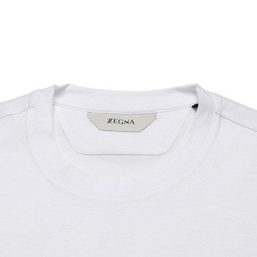 Z ZEGNA/杰尼亚 2021款 男士短袖T恤 男士棉质圆领短袖T恤 VW372 ZZ650X 商品图2