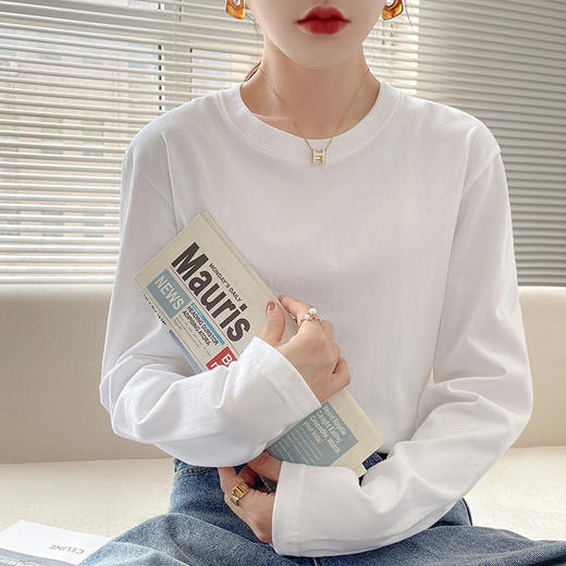 乔尼熊  黑白纯棉长袖 商品图3