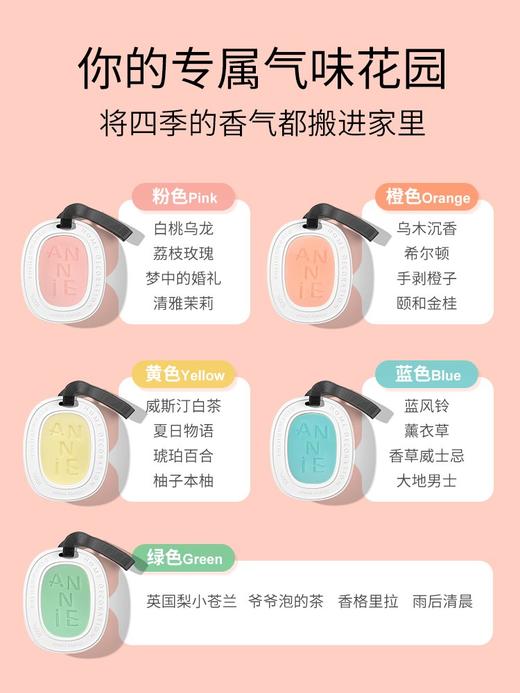 尹谜【香薰蜡片】衣柜车载 👍家用室内香味持久熏香除味 商品图4