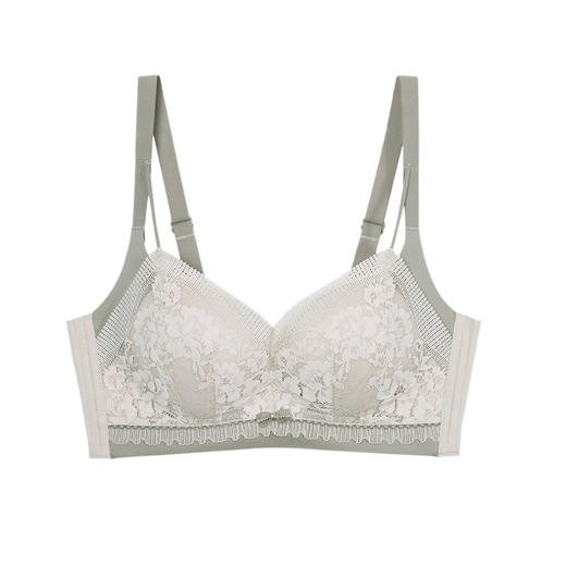美季美优清新蕾丝中厚杯文胸W253A01 商品图4