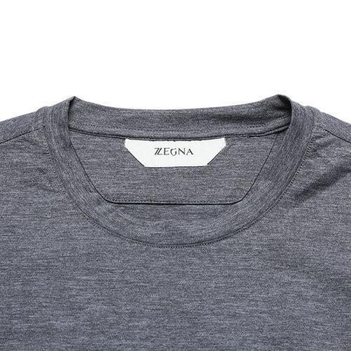 Z ZEGNA/杰尼亚 2021款 男士短袖T恤 男士锦纶圆领短袖T恤 VW332 ZZ673 商品图7