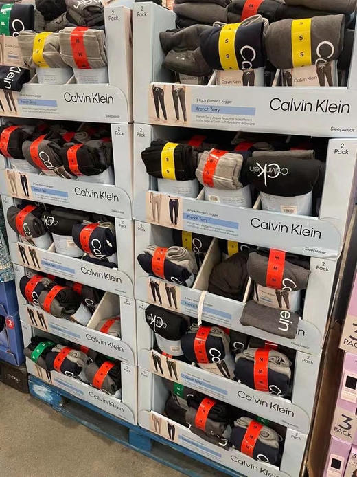 ¥280买两条哦！❤️Calvin Klein CK新款女士运动裤家居裤2条装 商品图6