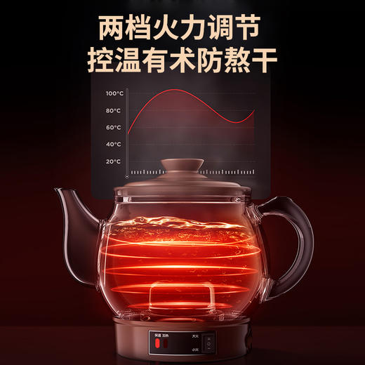 【药膳煲】Joyoung九阳GD111/GD112煎药壶中药锅中药壶熬药罐一体式陶瓷烧水壶智能电炖锅 商品图4